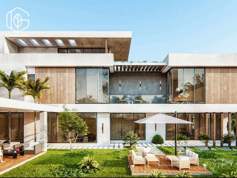 thiết kế nhà vườn 3000m2