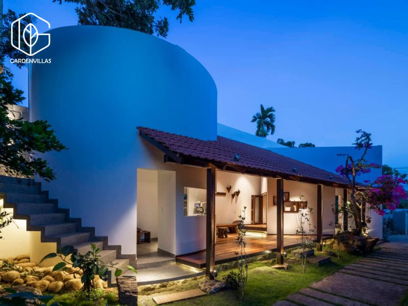 thiết kế nhà vườn 3000m2