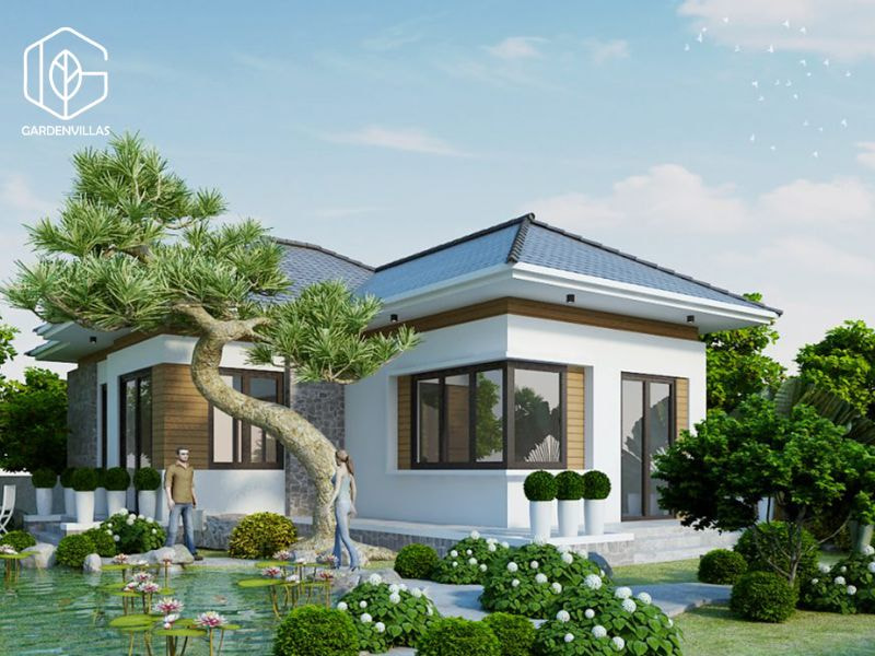 Thiết kế nhà vườn giá rẻ