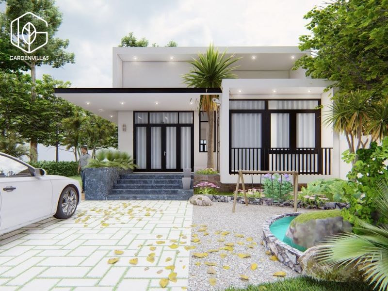 Thiết kế nhà vườn giá rẻ