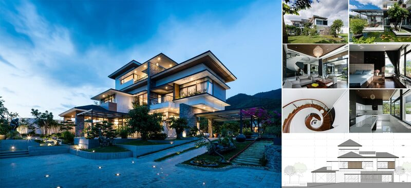  thiết kế biệt thự nhà vườn Nha Trang