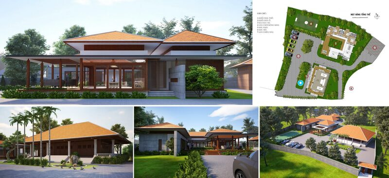  thiết kế biệt thự nhà vườn Nha Trang