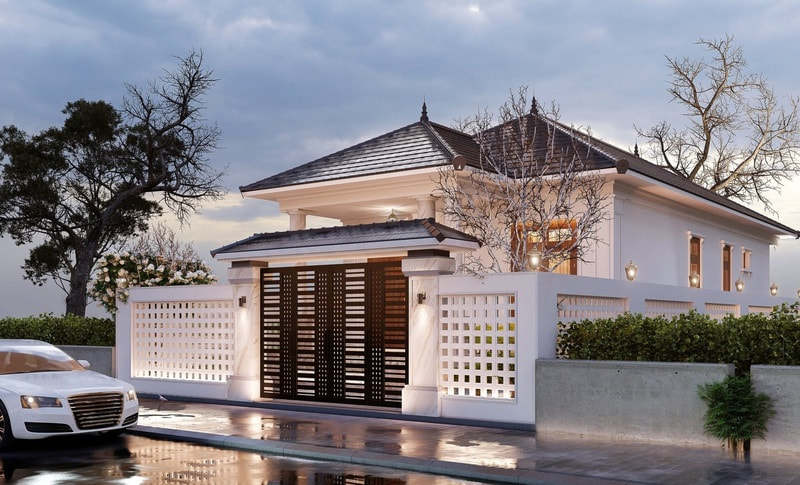  thiết kế biệt thự nhà vườn Nha Trang