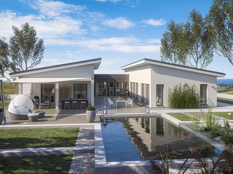 bản thiết kế nhà vườn 4 phòng ngủ