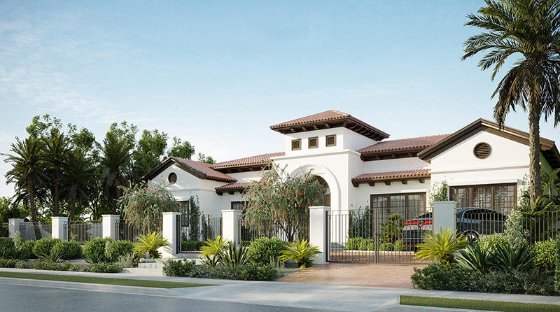 bản thiết kế nhà vườn 4 phòng ngủ