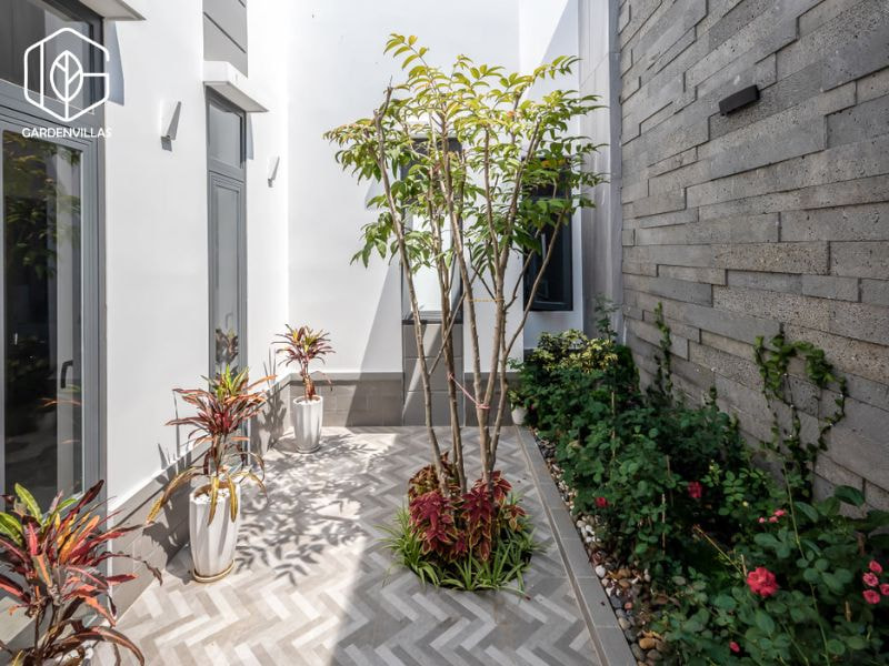 thiết kế nhà vườn 3 phòng ngủ