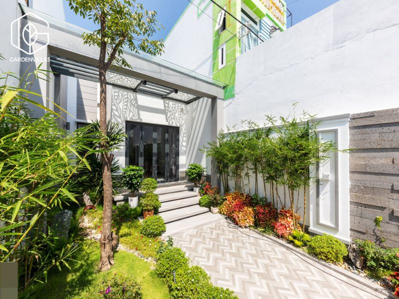 thiết kế nhà vườn 3 phòng ngủ