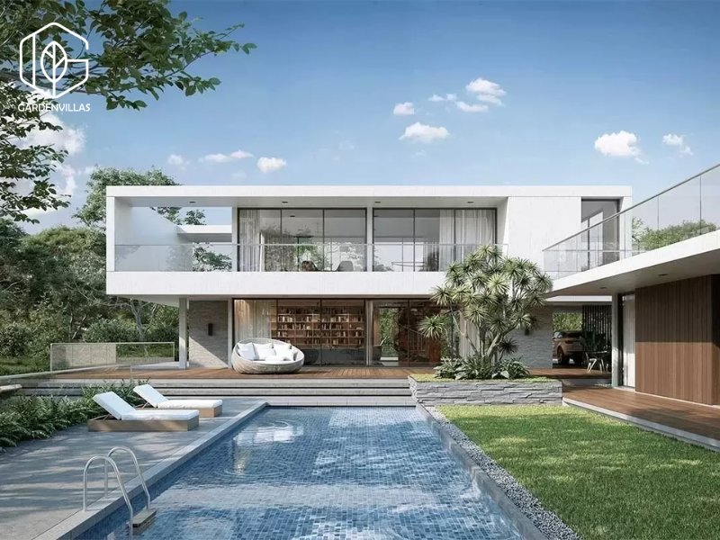 thiết kế nhà vườn 200m2