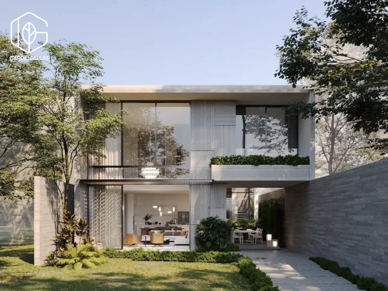 thiết kế nhà vườn 200m2