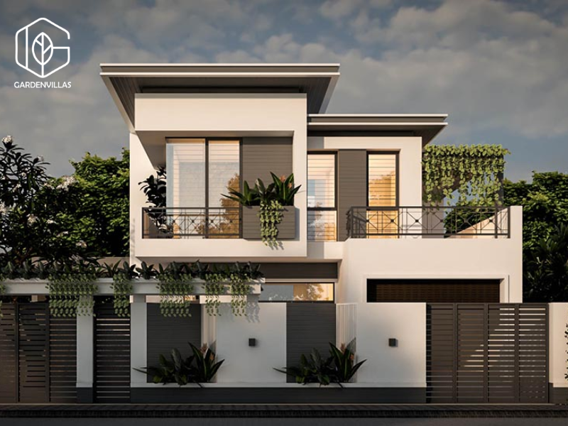 thiết kế nhà vườn 200m2