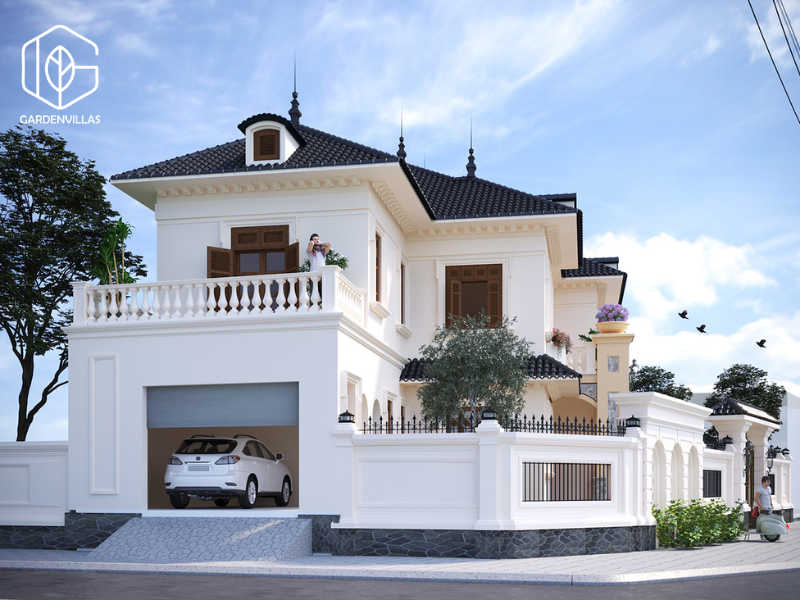 thiết kế nhà vườn 200m2