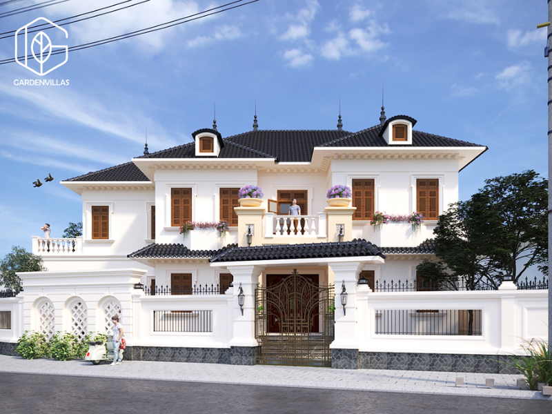 thiết kế nhà vườn 200m2