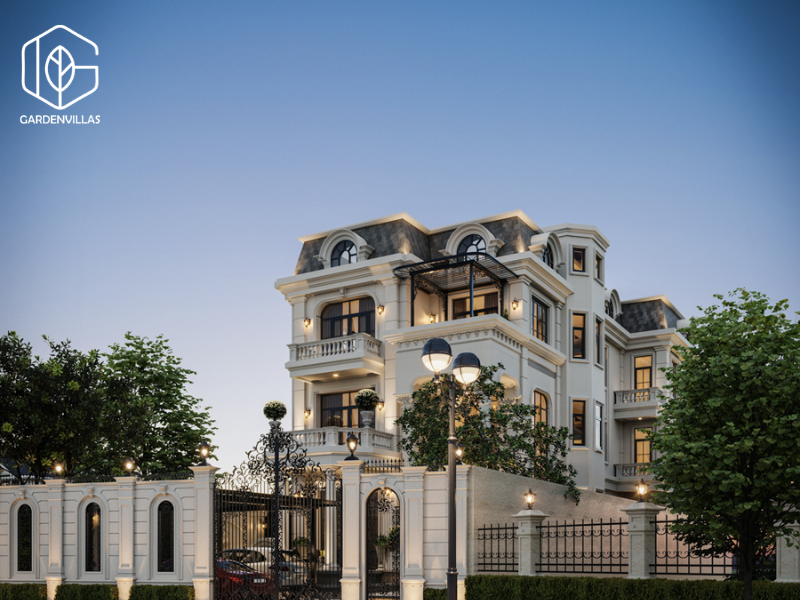 thiết kế nhà vườn 200m2