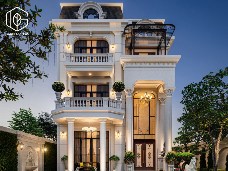 thiết kế nhà vườn 200m2