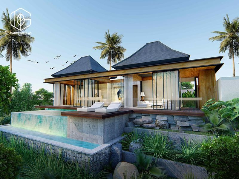 thiết kế nhà vườn 10x20m