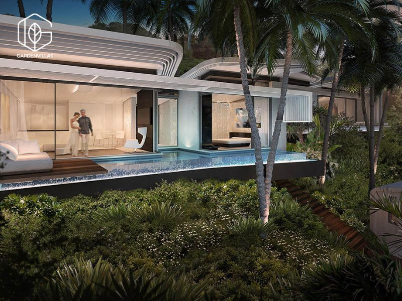 thiết kế nhà vườn 10x20m