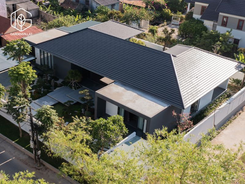 thiết kế nhà vườn 10x20m