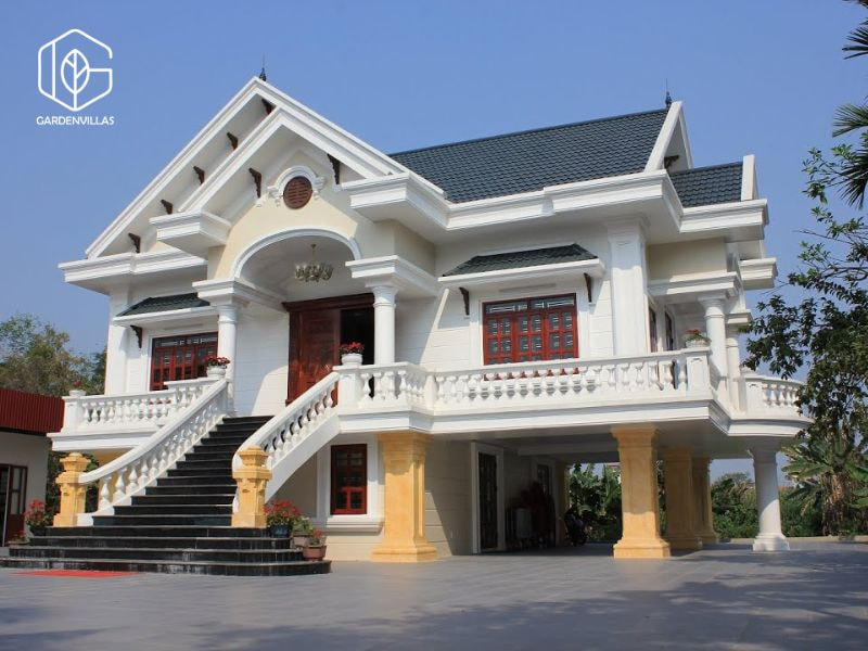 thiết kế nhà vườn 10x20m