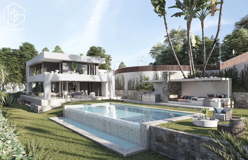 thiết kế cảnh quan nhà vườn