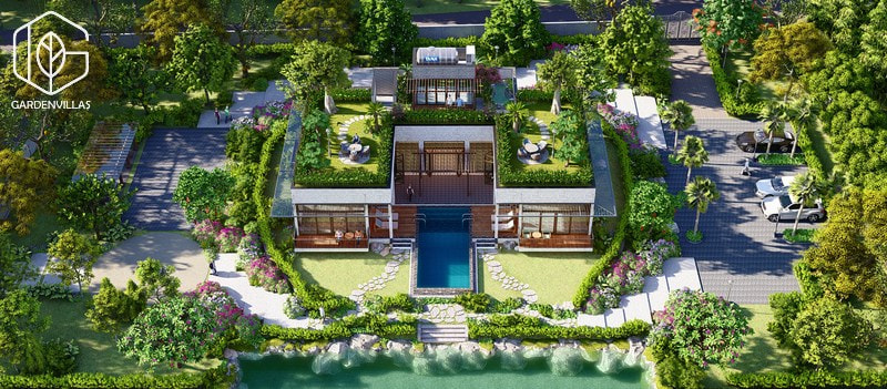 thiết kế cảnh quan nhà vườn