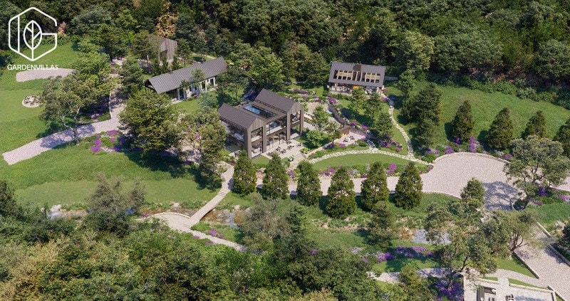 thiết kế cảnh quan nhà vườn