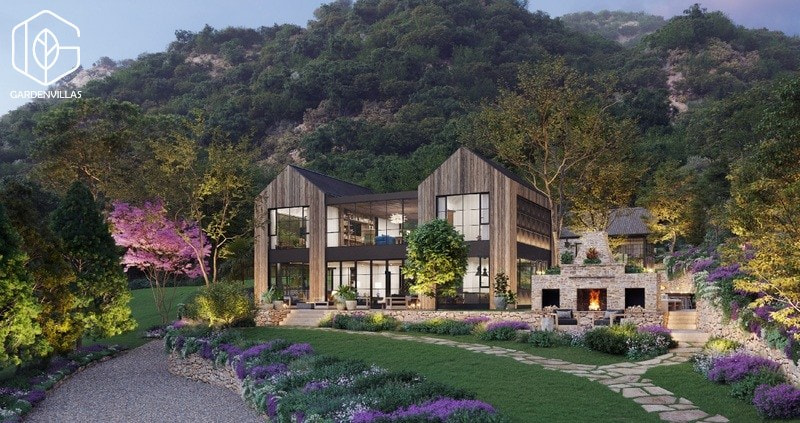 thiết kế cảnh quan nhà vườn