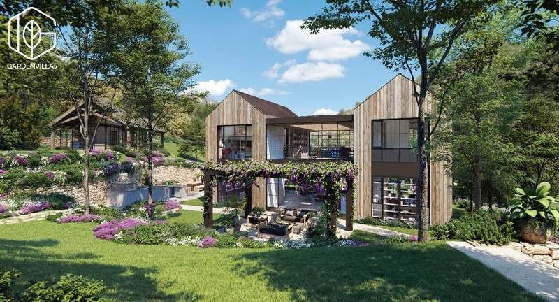 thiết kế cảnh quan nhà vườn