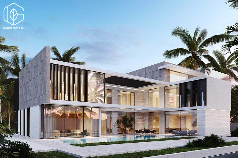 thiết kế khuôn viên nhà vườn