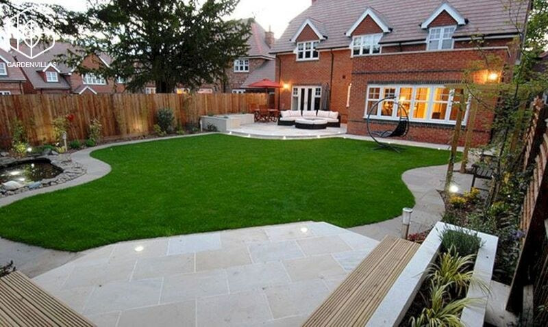 thiết kế khuôn viên nhà vườn