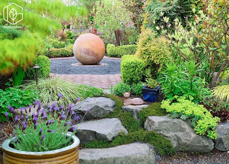 thiết kế khuôn viên nhà vườn