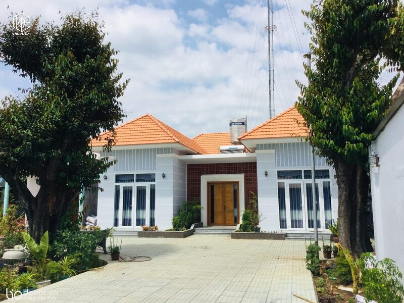 Thiết kế nhà vườn 2 mặt tiền