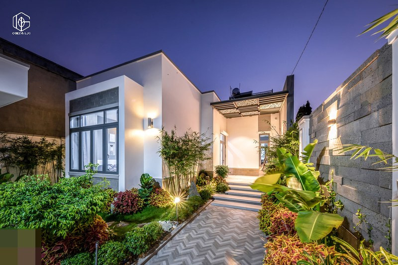 thiết kế nhà vườn 10x20m