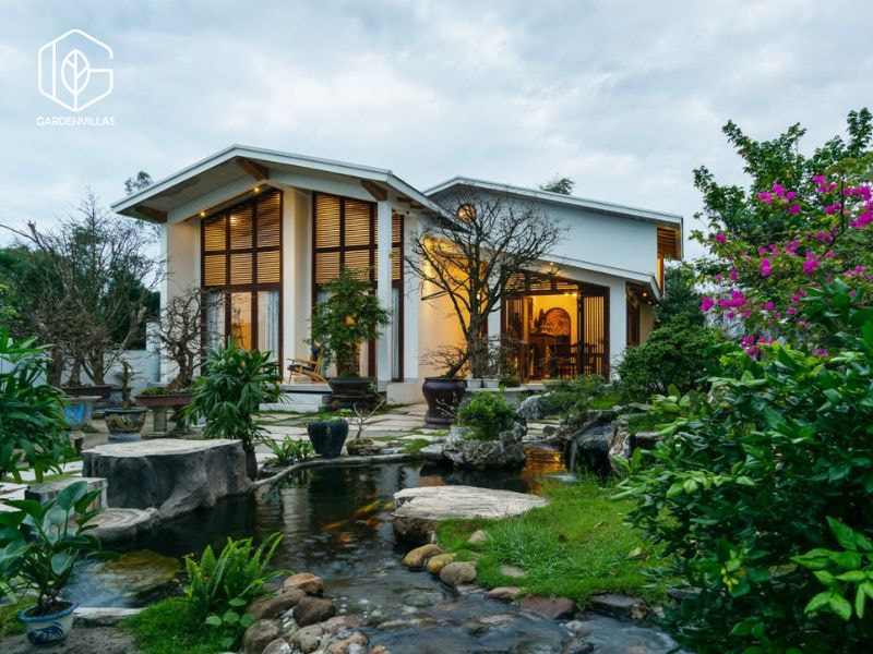 thiết kế nhà vườn 150.000m2