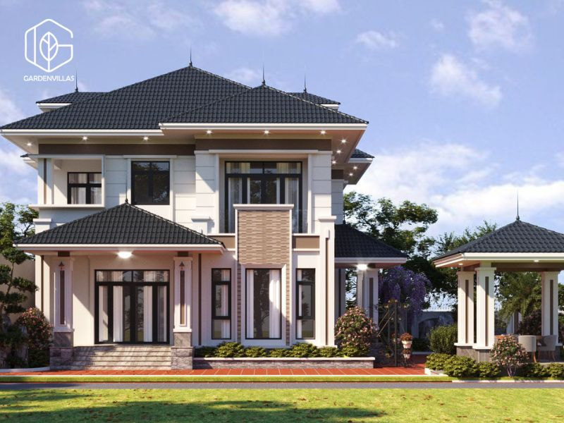 thiết kế nhà vườn 150.000m2