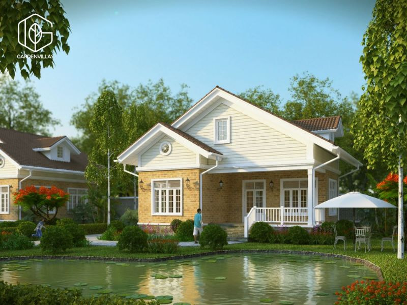thiết kế nhà vườn 150.000m2