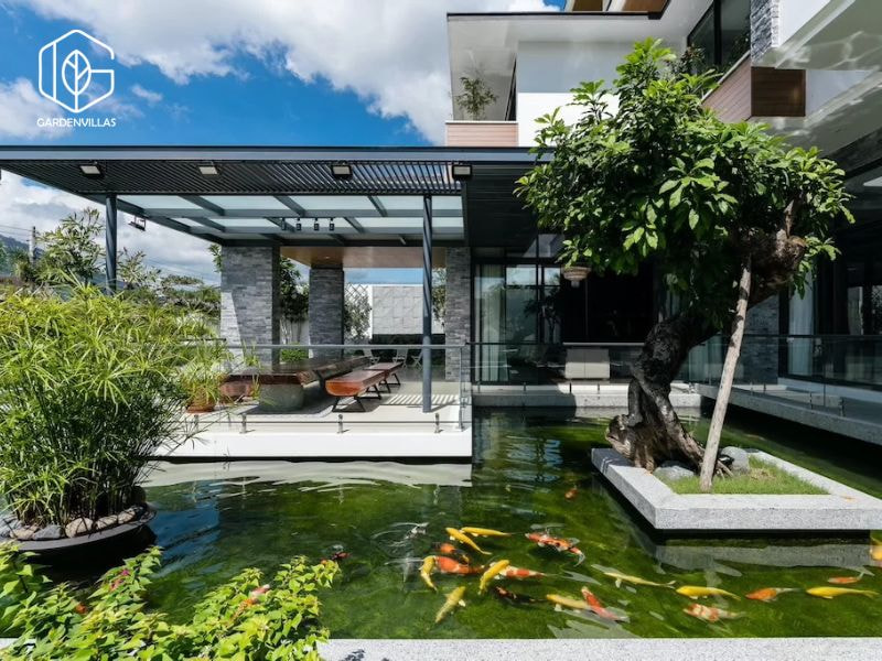 thiết kế nhà vườn 150.000m2