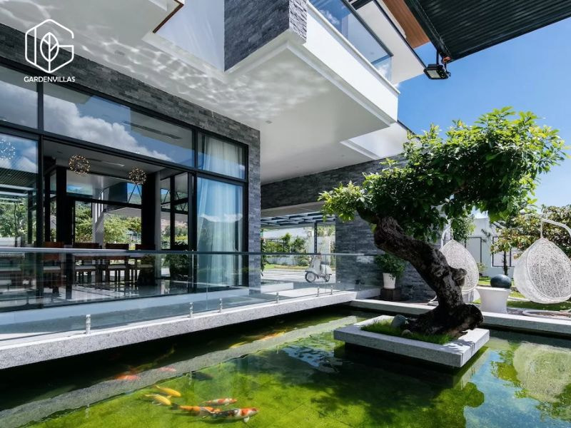 thiết kế nhà vườn 150.000m2