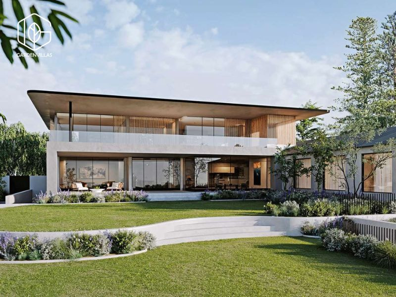 thiết kế nhà vườn 150.000m2