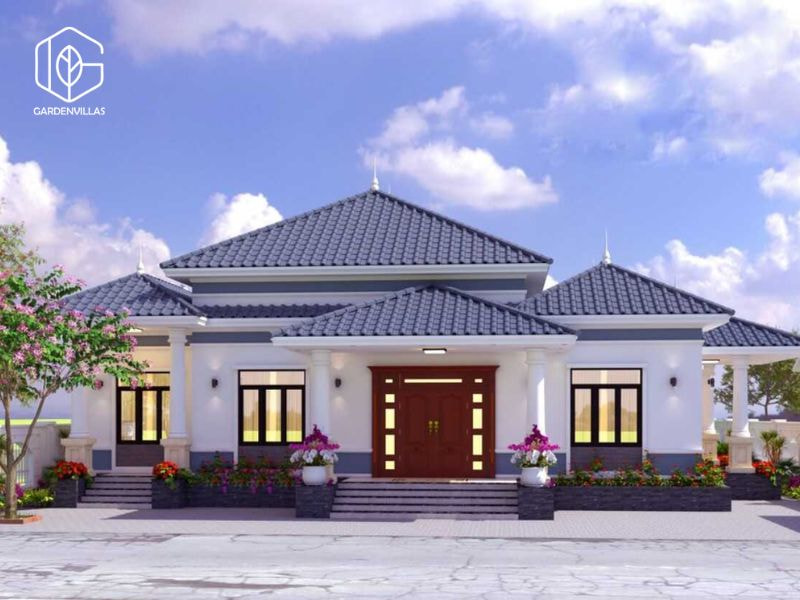thiết kế nhà vườn 150.000m2