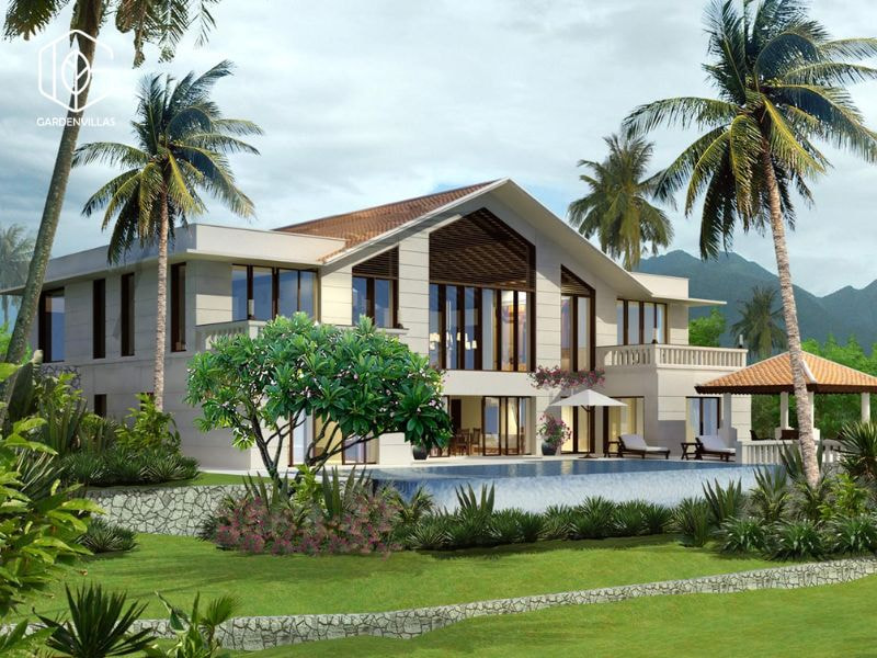 thiết kế nhà vườn 150.000m2