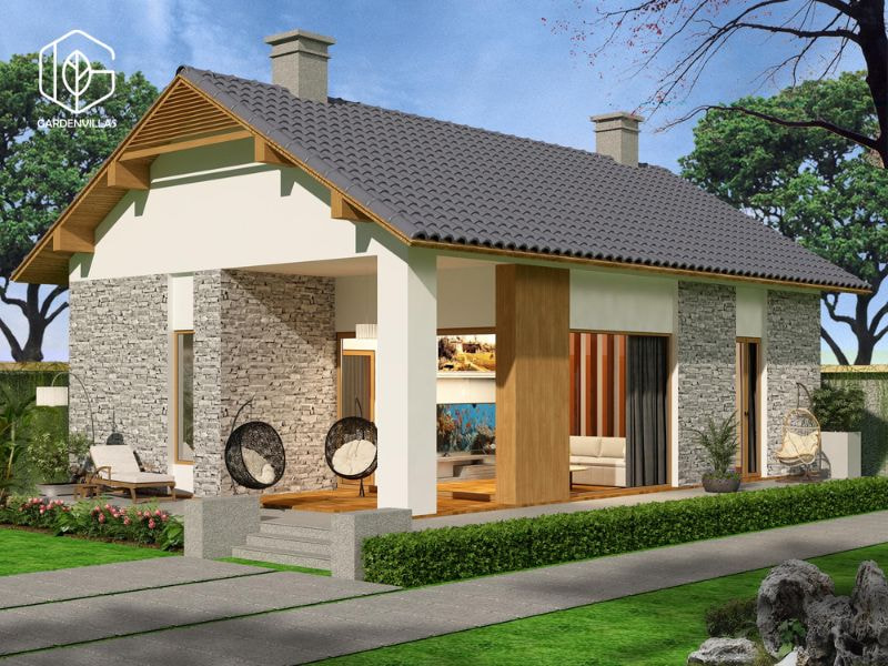 thiết kế nhà vườn 150.000m2