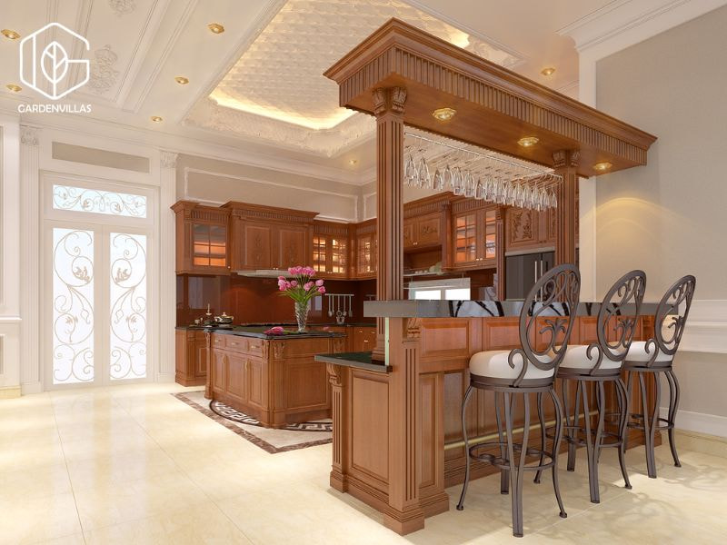 thiết kế nhà vườn 3 phòng ngủ