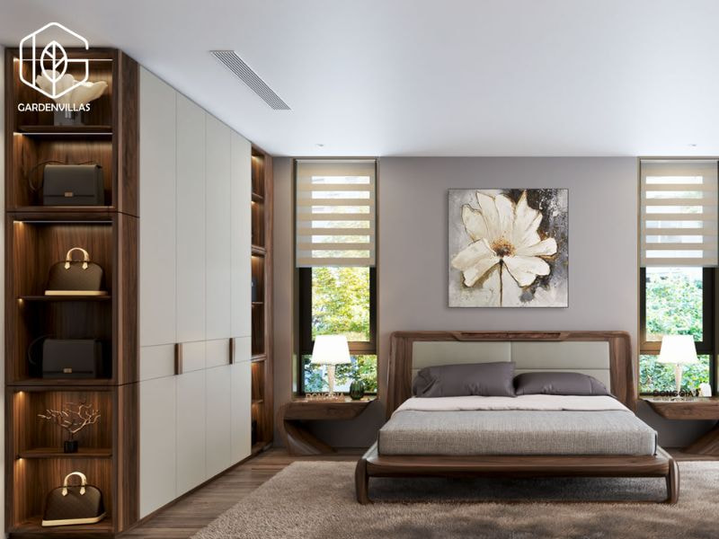 thiết kế nhà vườn 3 phòng ngủ