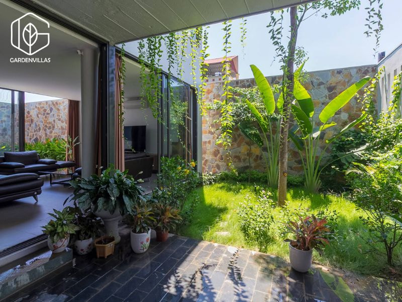 . Chi tiết thiết kế không gian cảnh quan ngôi nhà