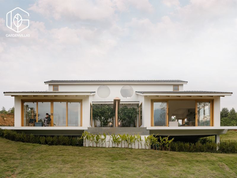 thiết kế nhà vườn 3000m2