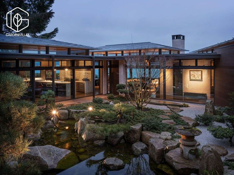 thiết kế nhà vườn 3000m2