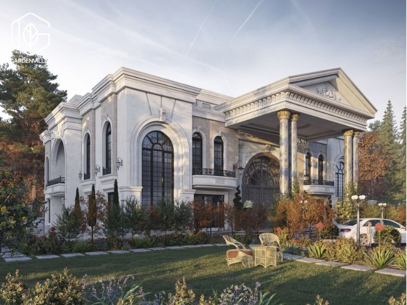 thiết kế nhà vườn 3000m2