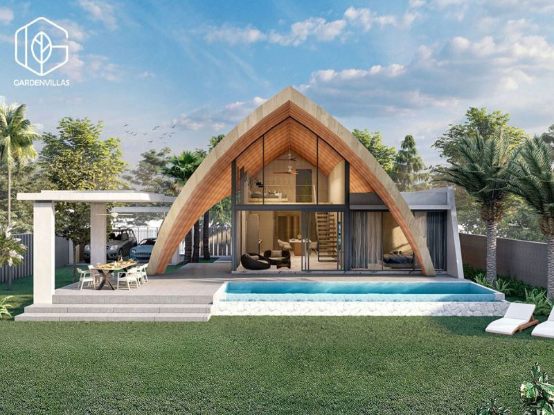 thiết kế nhà vườn 300m2