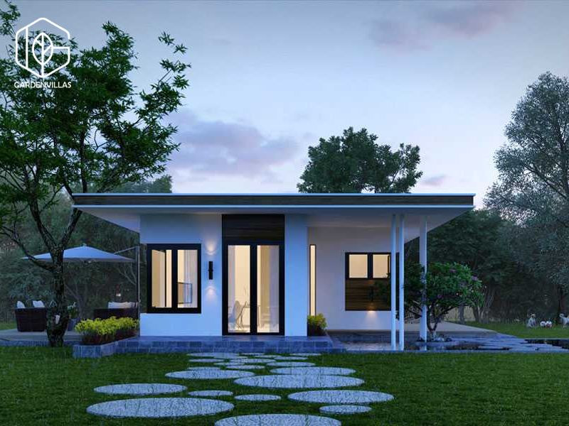 thiết kế nhà vườn 300m2