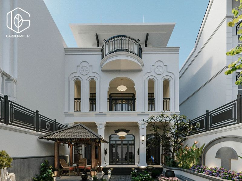 thiết kế nhà vườn 300m2